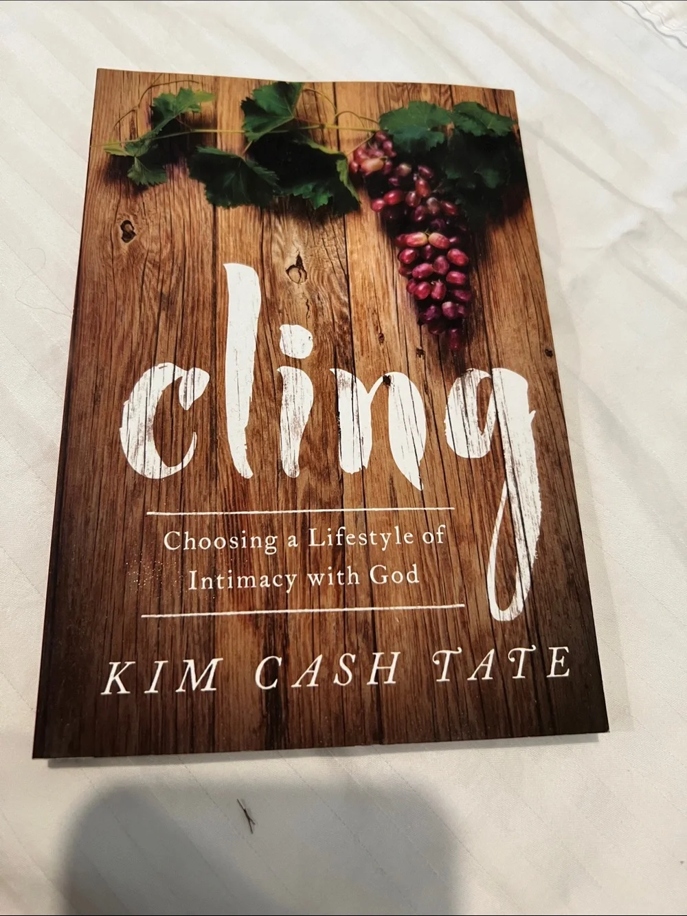Cling Book - White & Brown Cover